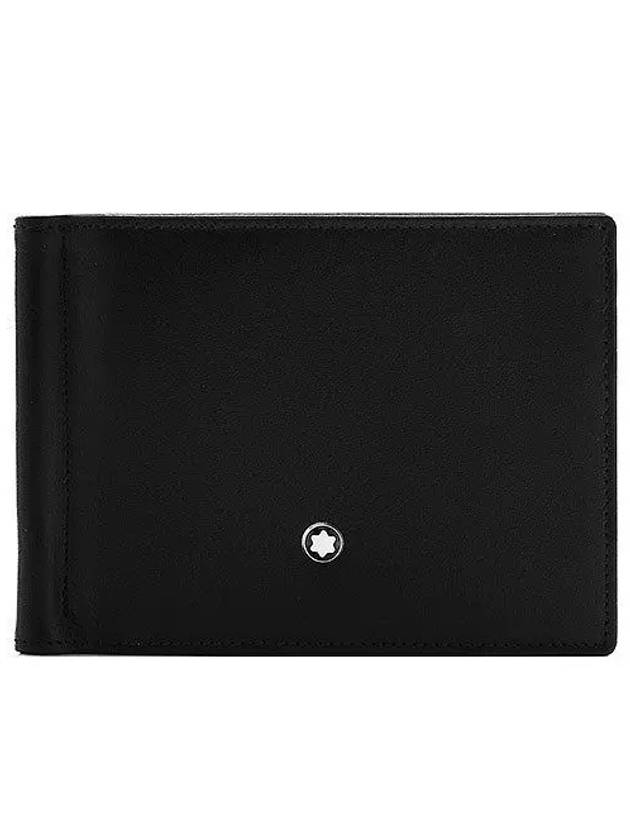 Meisterstück 6CC Money Clip Half Wallet Black - MONTBLANC - BALAAN 5