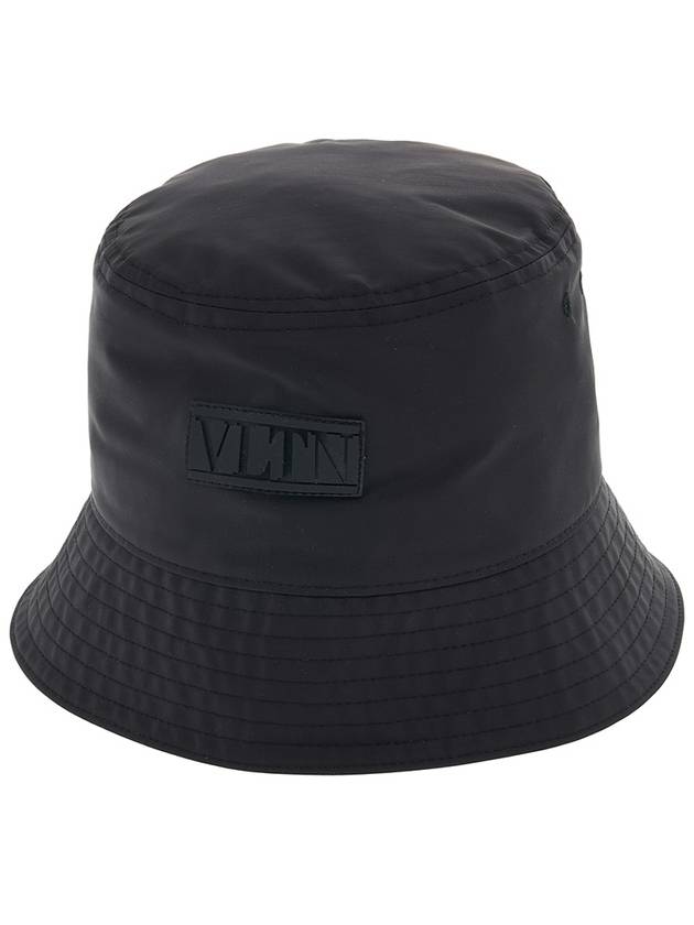 Logo Bucket Hat Black - VALENTINO - BALAAN 2