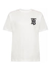 Monogram Motif TB Logo Short Sleeve T-Shirt White - BURBERRY - BALAAN 1