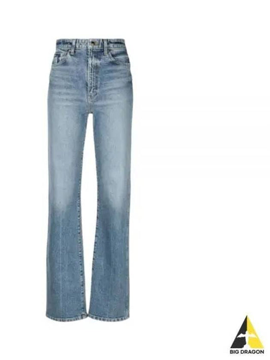 Women's Daniel Stretch Straight Jeans Blythe - KHAITE - BALAAN 2