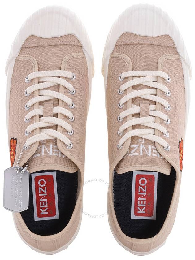 Kenzo School Low-Top Canvas Sneakers, Brand Size 42 ( US Size 9 ) - KENZO - BALAAN 3