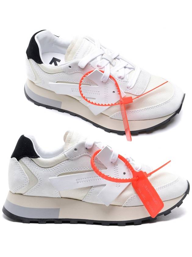 HG Runner Low-Top Sneakers White - OFF WHITE - BALAAN 2