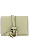 Alphabet Small Half Wallet Olive - CHLOE - BALAAN 2