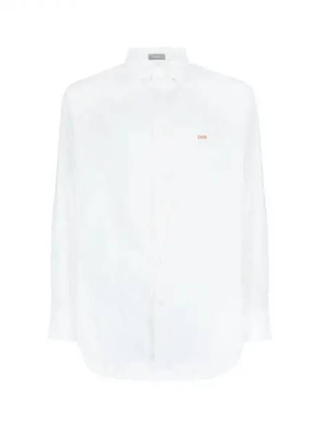 Dior logo embroidered cotton shirt 270168 - DIOR - BALAAN 1