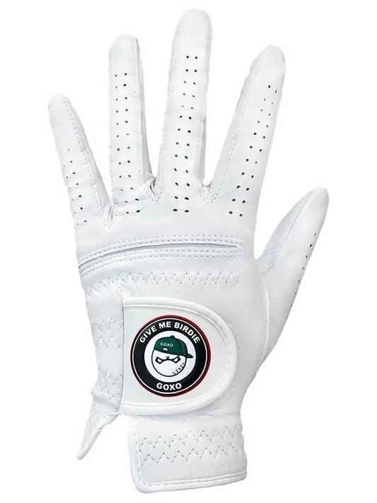 Give Me Buddy Soft Fit Sheepskin Golf Gloves White - GOXO - BALAAN 2