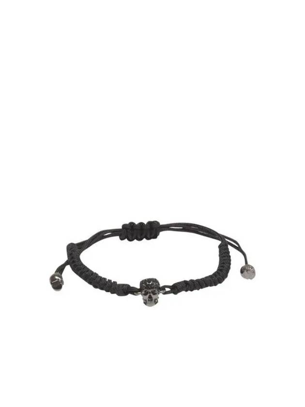 Pave Skull Friendship Bracelet Black - ALEXANDER MCQUEEN - BALAAN 2