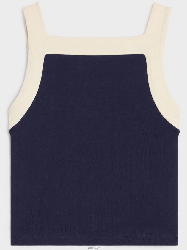 Triomphe Tank Top Cotton Jersey - CELINE - BALAAN 3