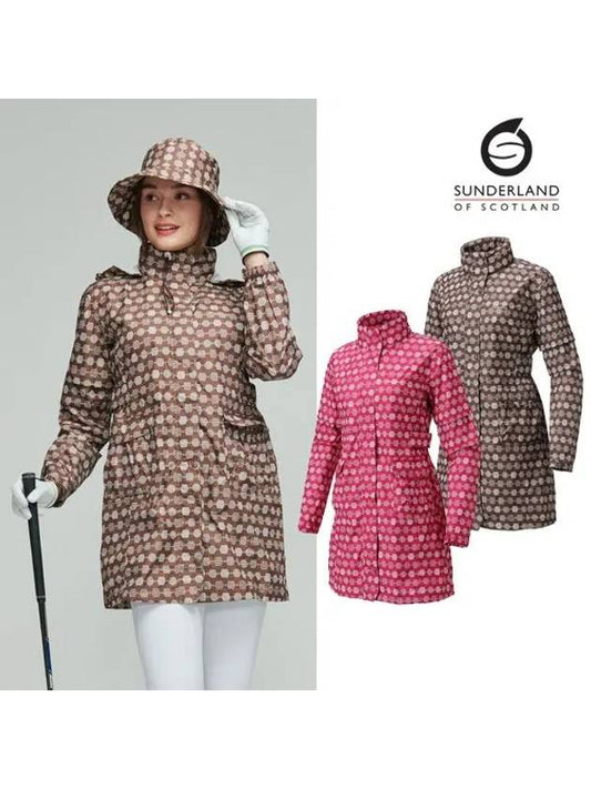 hexagon pattern seam sealing detachable sleeve raincoat safari raincoat hood insert type 16812RC21 - SUNDERLAND - BALAAN 2