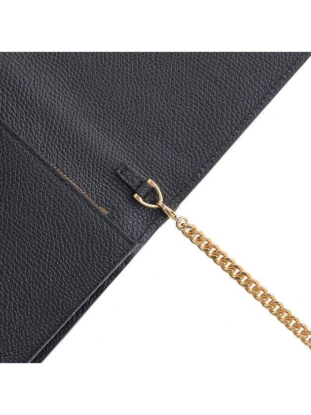 V Logo Flap Shoulder Bag Black - VALENTINO - BALAAN 10