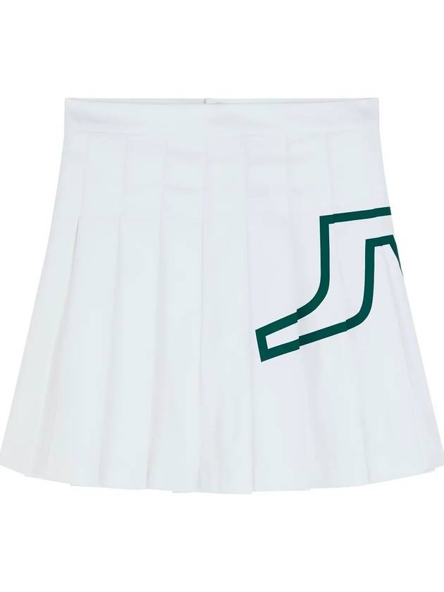 SS Women s Golf NAOMI Skirt White - J.LINDEBERG - BALAAN 1