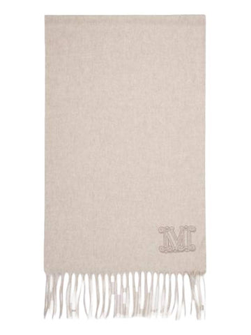 Women's WS Dahlia Cashmere Muffler Sand - MAX MARA - BALAAN 1