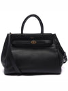 Belted Bayswater Leather Tote Bag Black - MULBERRY - BALAAN 3