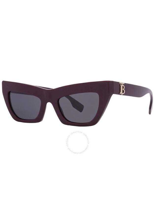 Burberry Dark Grigio Cat Eye Ladies Sunglasses BE4405 397987 51 - BURBERRY - BALAAN 3