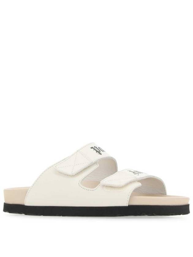 Sandals PWIH019 S23LEA0020361 WHITE - PALM ANGELS - BALAAN 3