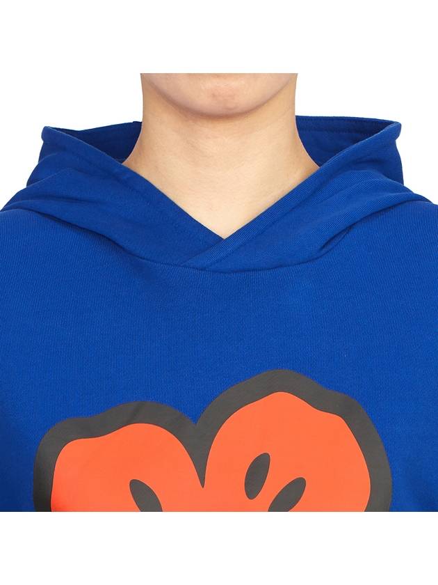 Kids Boke Flower Hoodie Blue - KENZO - BALAAN 7