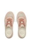 Match Mesh Low-Top Sneakers Light Pink - FENDI - BALAAN 2