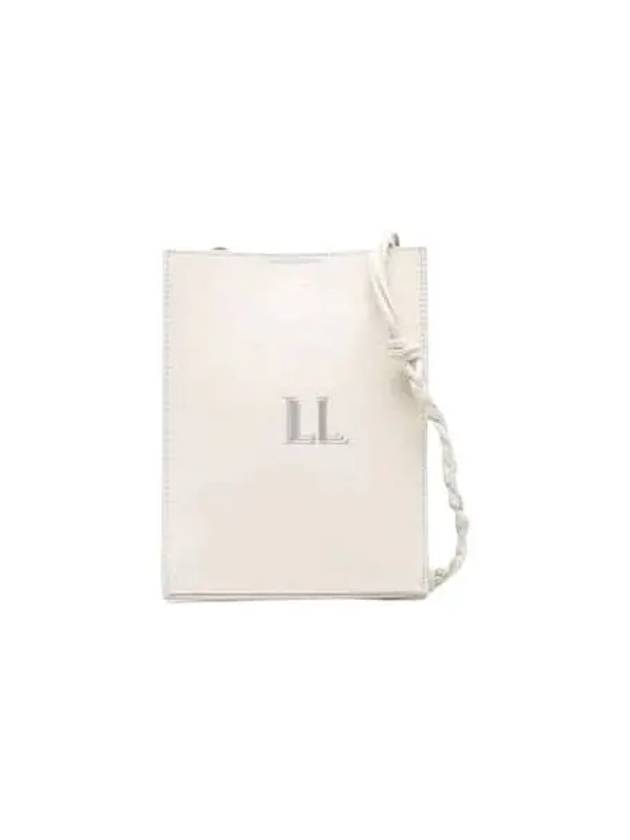 Tangle Medium Shoulder Bag White - JIL SANDER - BALAAN 2