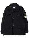 Men's Logo Patch Jacket Black - STONE ISLAND - BALAAN 2