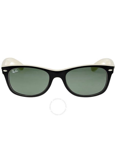 Ray Ban New Wayfarer Color Mix Green Classic G-15 Unisex Sunglasses RB2132 875 52 - RAY-BAN - BALAAN 1