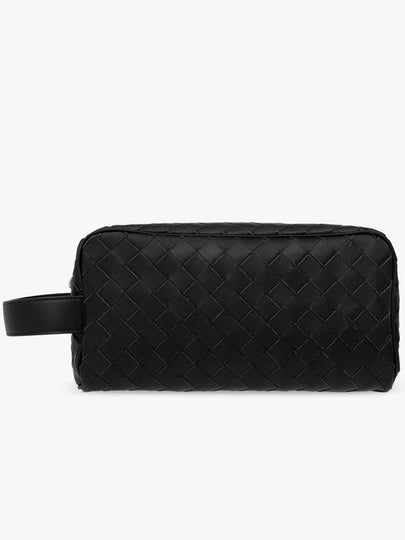 Intrecciato Travel Pouch Bag Dark Green - BOTTEGA VENETA - BALAAN 2