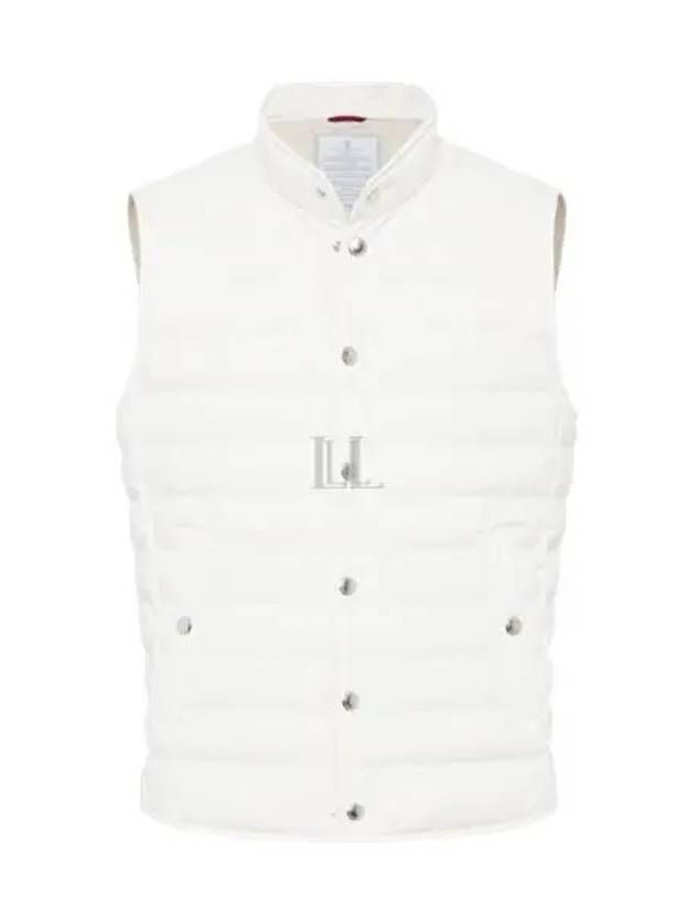 Down Vest Off White - BRUNELLO CUCINELLI - BALAAN 2