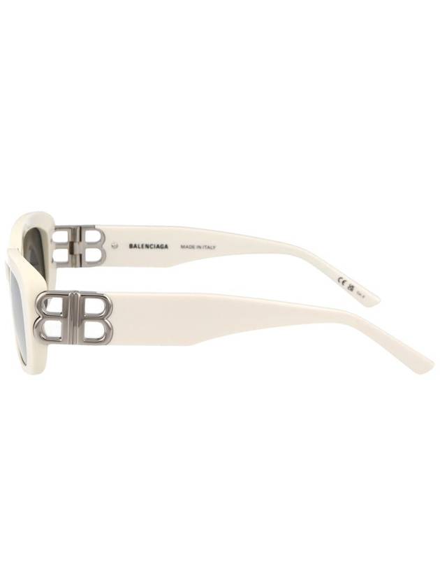 Eyewear Rectangle Acetate Sunglasses White - BALENCIAGA - BALAAN 4