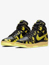 Dunk High 1985 SP High Top Sneakers Yellow Acid Wash - NIKE - BALAAN 5