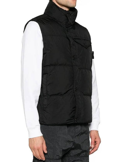 Crinkle Reps R-NY Down Vest Black - STONE ISLAND - BALAAN 2