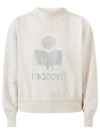 Moby Logo Print Sweatshirt Ecru - ISABEL MARANT - BALAAN 2