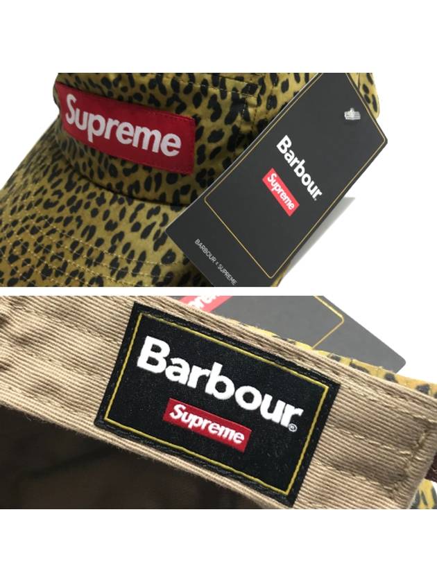 x Barbour Waxed Cotton Camp Cap Leopard ® Barbour® Waxed Cotton Camp Cap - SUPREME - BALAAN 2