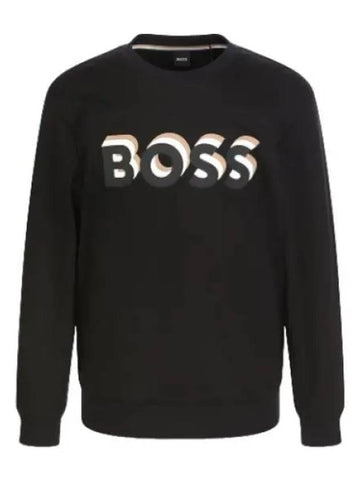 Boss tricolor logo sweatshirt t shirt - HUGO BOSS - BALAAN 1