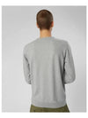 Lens Waffen Garment Dye Sweatshirt Gray - CP COMPANY - BALAAN 3