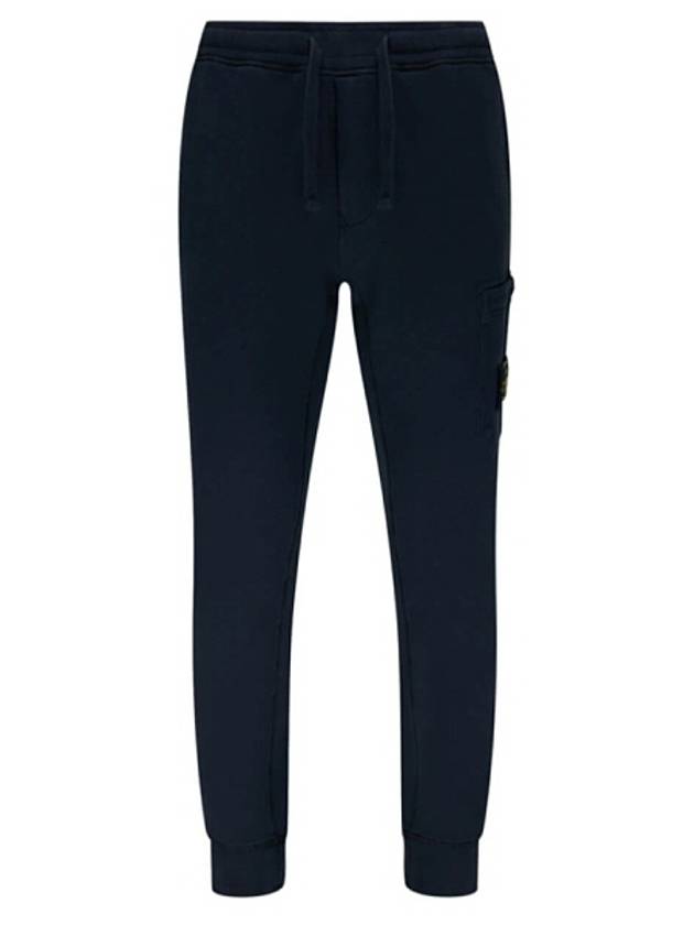 Men's Wappen Patch Training Jogger Pants Navy - STONE ISLAND - BALAAN 5