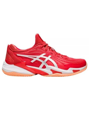 Court FF 3 Novak Clay Low Top Sneakers Fiery Red - ASICS - BALAAN 1
