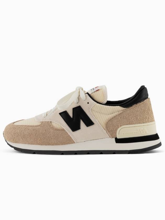 N Logo Teddy Santis Macadia Nut Low Top Sneakers Beige - NEW BALANCE - BALAAN 2