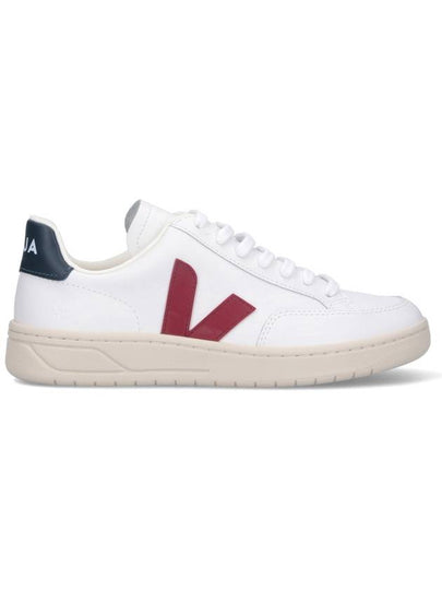 V 12 Red Logo Low Top Sneakers White - VEJA - BALAAN 2