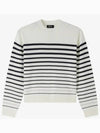 Billie Stripe Wool Knit Top Navy Ecru - A.P.C. - BALAAN 2