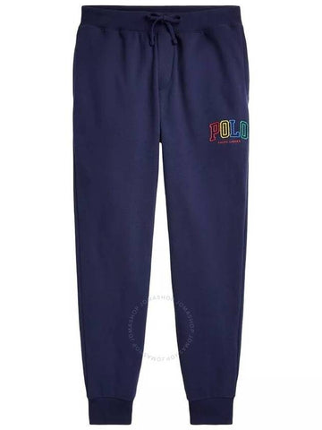 Polo Ralph Lauren Navy Athletic Fleece Logo Joggers, Size Small - POLO RALPH LAUREN - BALAAN 1