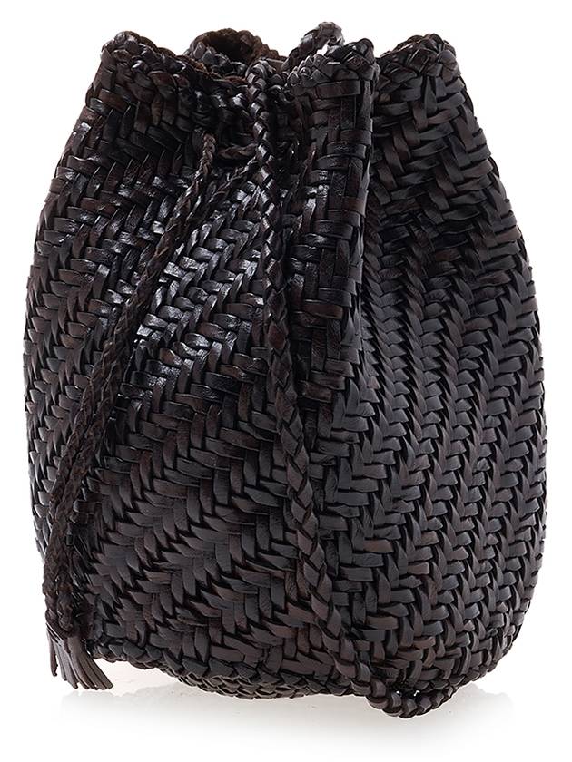 Pom Pom Double Jump Bucket Bag Dark Brown - DRAGON DIFFUSION - BALAAN 3