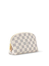 Damier Azur Canvas Cosmetic Pouch Bag Beige - LOUIS VUITTON - BALAAN 4