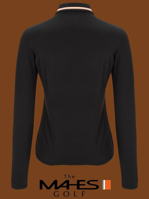 long sleeve t-shirt Orange label slightly brushed stretch collar t-shirt GT60583 - MAHES - BALAAN 2