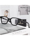 Eyewear Square Eyeglasses Black - MONCLER - BALAAN 3