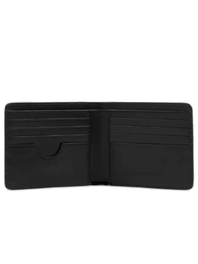 Logo Bifold Wallet Black - AMI - BALAAN 4