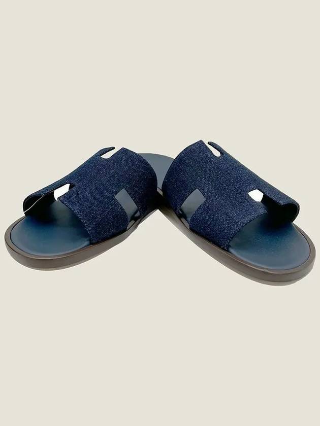 Denim Izmir Slippers 42.5 H221819ZHQ9 - HERMES - BALAAN 1