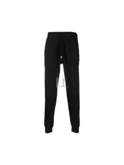 Light Fleece Utility Track Pants Black - CP COMPANY - BALAAN 2