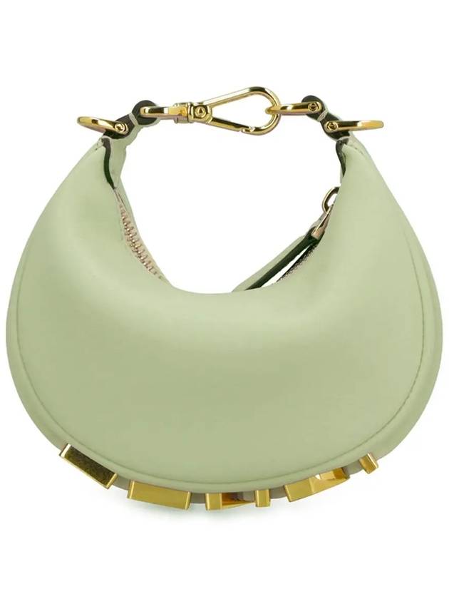 Nano Fendigraphy Hobo Tote Bag Green - FENDI - BALAAN 2