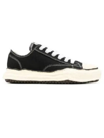 Peterson VL OG Sole Canvas Low Top Sneakers Black - MIHARA YASUHIRO - BALAAN 2