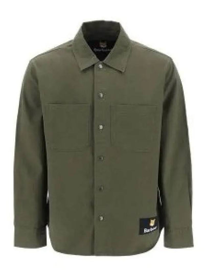 Relaxed Uniform Over Long Sleeve Shirt Green - BARBOUR - BALAAN 2