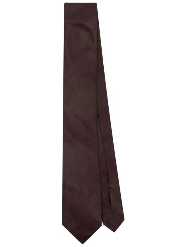 Dots Printed Tie Brown - OUR LEGACY - BALAAN 1