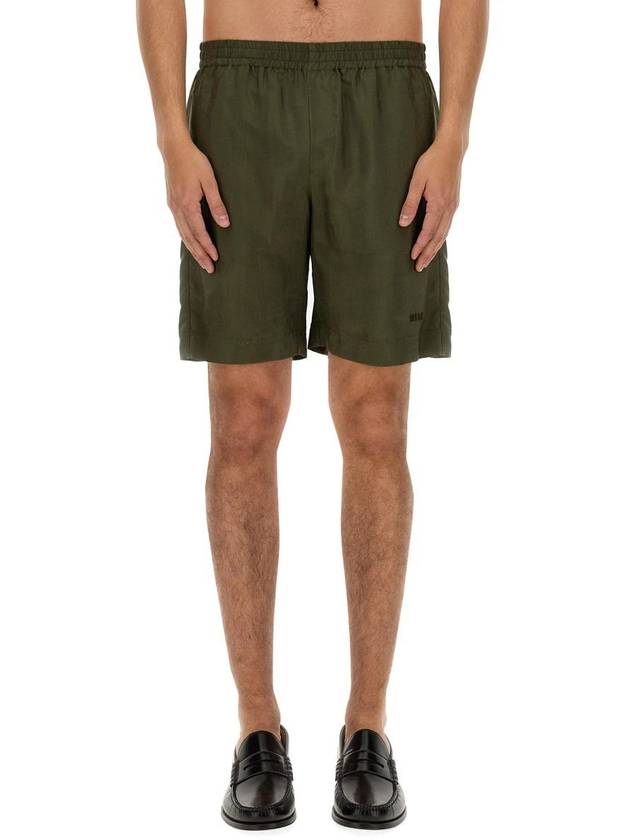 Short Pants 3640MB11X 24701537 GREEN - MSGM - BALAAN 2